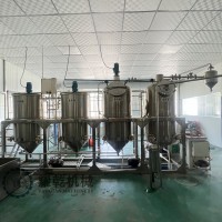 贵州菜籽油加工设备 日产1吨香菜油精炼设备 QC标准上商超