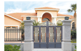 2024年海南庭院大門及護欄展第四屆的別墅門展