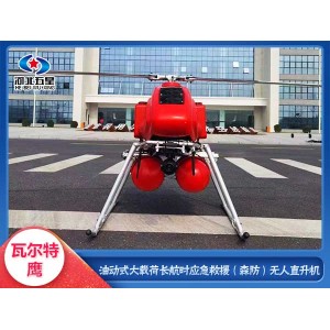 應(yīng)急指揮無人機(jī)河北五星紅色之鷹無人直升機(jī)