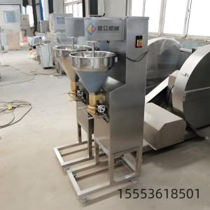 墨魚丸子機 變頻丸子成型機 雞肉豬肉丸加工機器