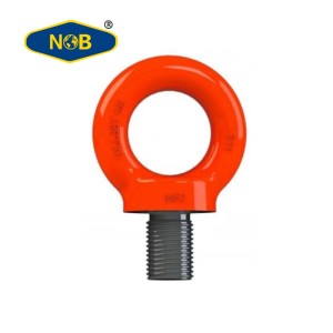 NOB合金鋼G80固定吊環紅色NP-H起重吊裝環規格齊全模具