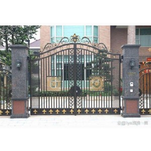 西青区安装铁艺大门定做铁艺围栏工程