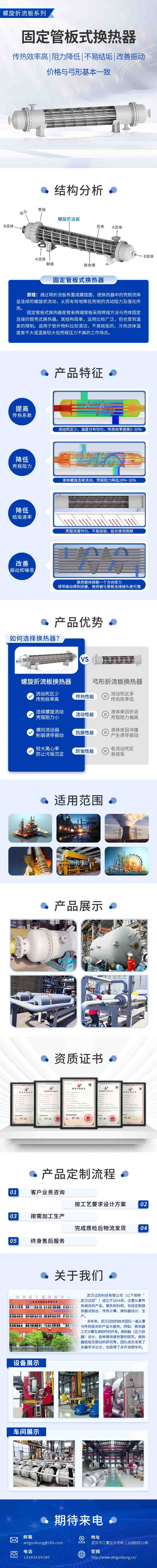 固定管板式換熱器