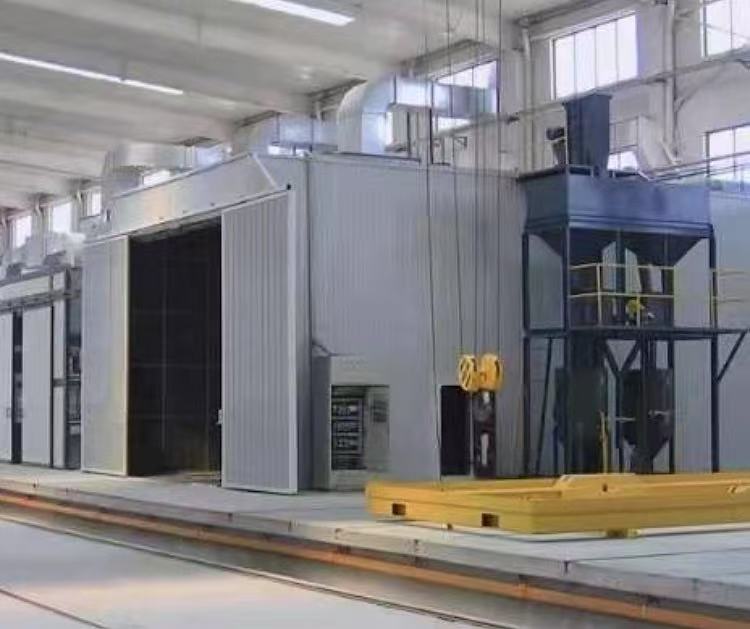 供應(yīng)全自動封閉式大型工業(yè)噴砂房