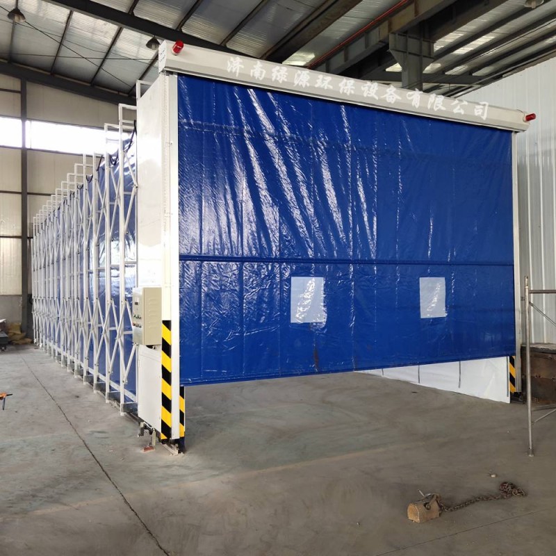 移動伸縮式噴漆房制造商