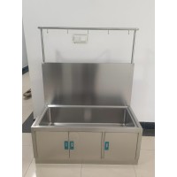 不锈钢拖把池带柜体挂钩清扫池