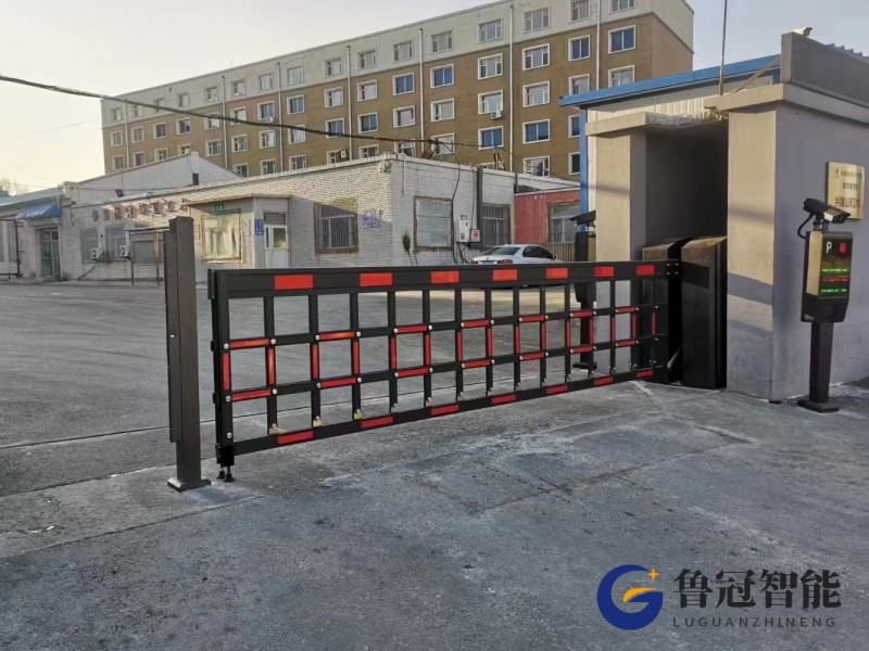 济南小区起落杆安装停车场道闸门禁挡车杆栏杆机道闸杆销售厂家