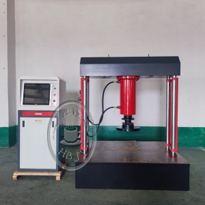 100噸/1000KN檢查井蓋壓力試驗(yàn)機(jī) 井蓋載荷抗壓強(qiáng)度