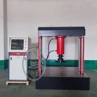 100吨/1000KN检查井盖压力试验机 井盖载荷抗压强度