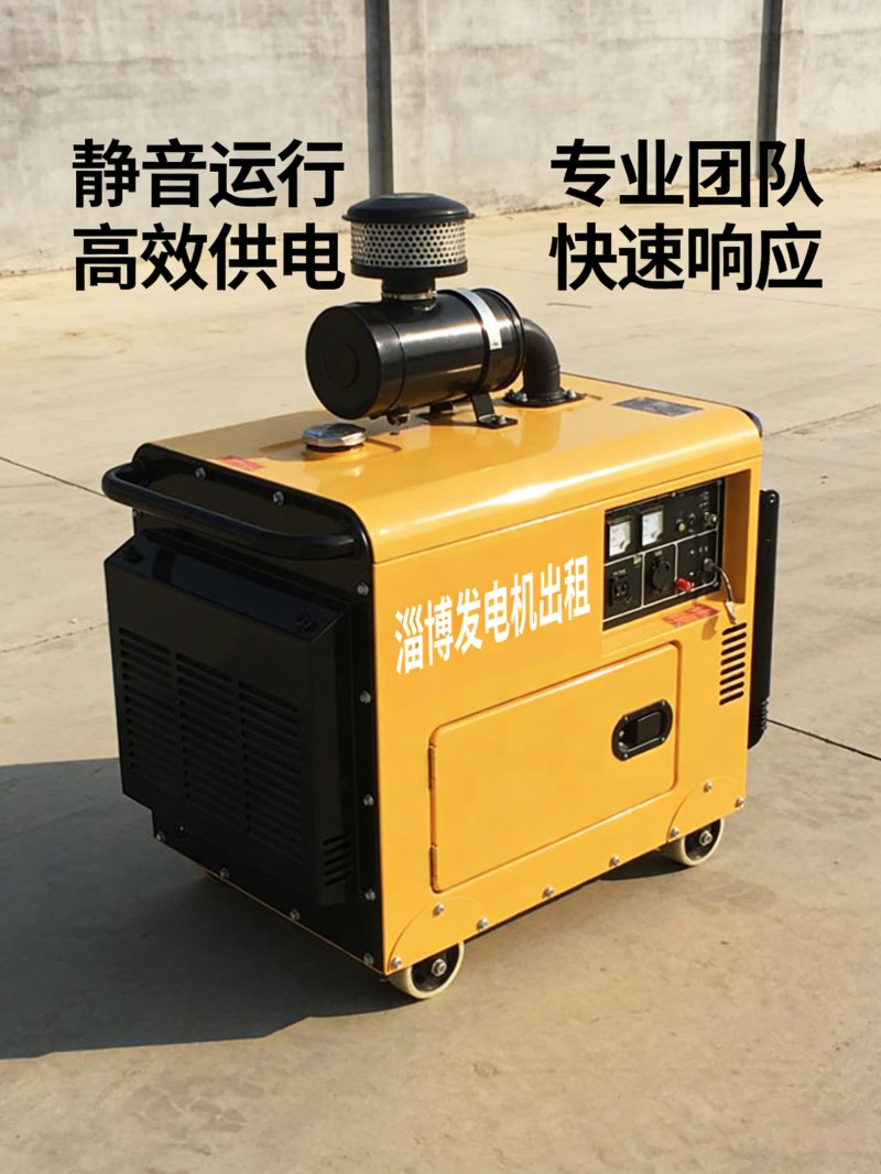 淄博隨叫隨到發(fā)電機租賃